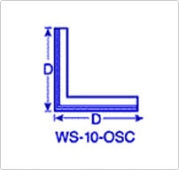 Straight Angle Strip Wiper Outside Corner (OSC)